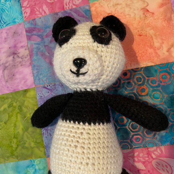 🌟Host Pick 🌟Handmade Panda Crochet Toy - Picture 2 of 3